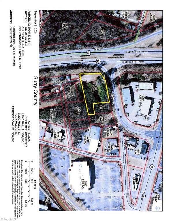 1.42 Acres of Land for Sale in Mount Airy, North Carolina