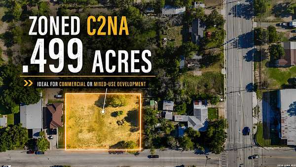 0.5 Acres of Commercial Land for Sale in San Antonio, Texas