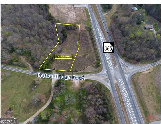 1.87 Acres of Commercial Land for Sale in Lula, Georgia