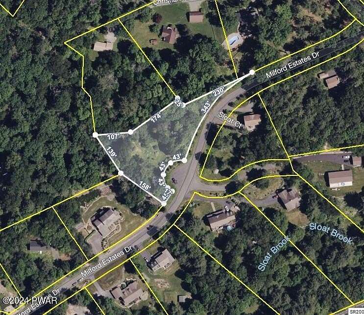 1.2 Acres of Residential Land for Sale in Milford, Pennsylvania