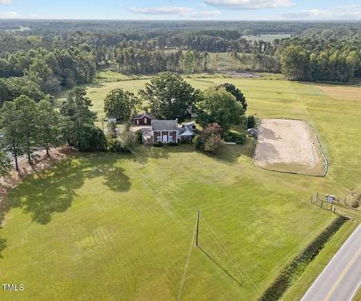 23.85 Acres of Agricultural Land with Home for Sale in Middlesex, North Carolina