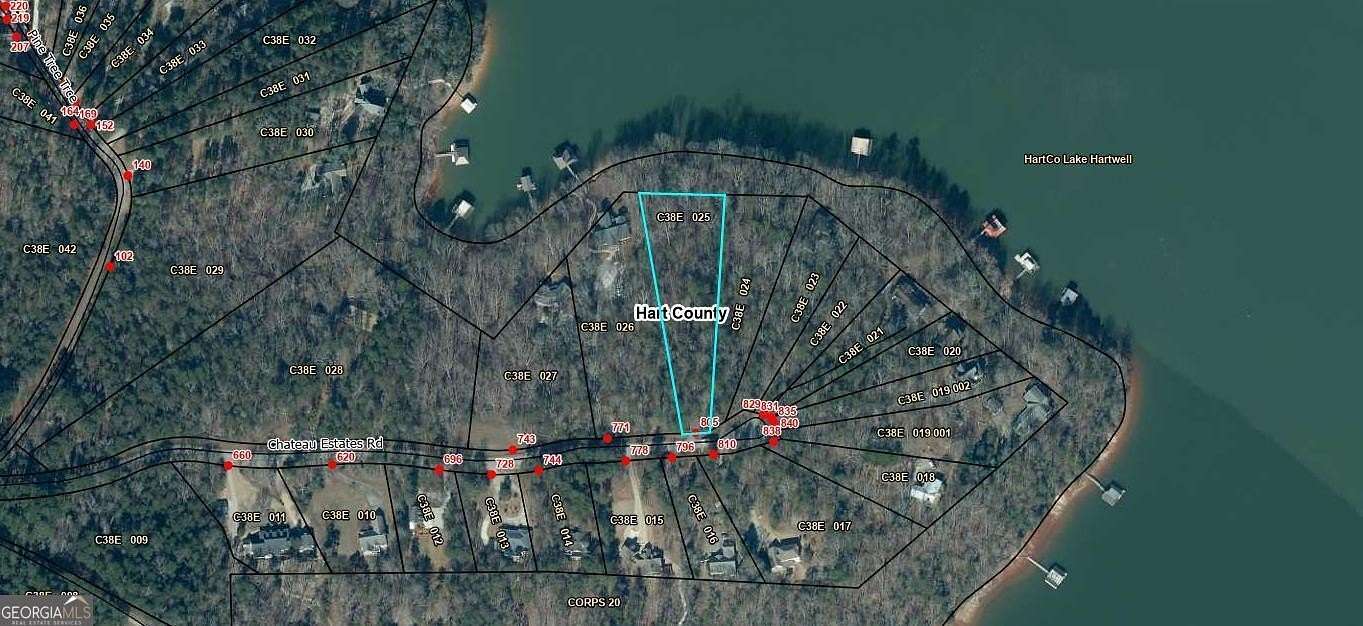 1.25 Acres of Residential Land for Sale in Lavonia, Georgia