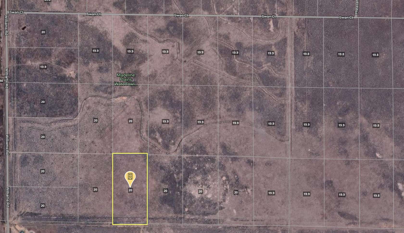 20 Acres of Land for Sale in Madeline, California