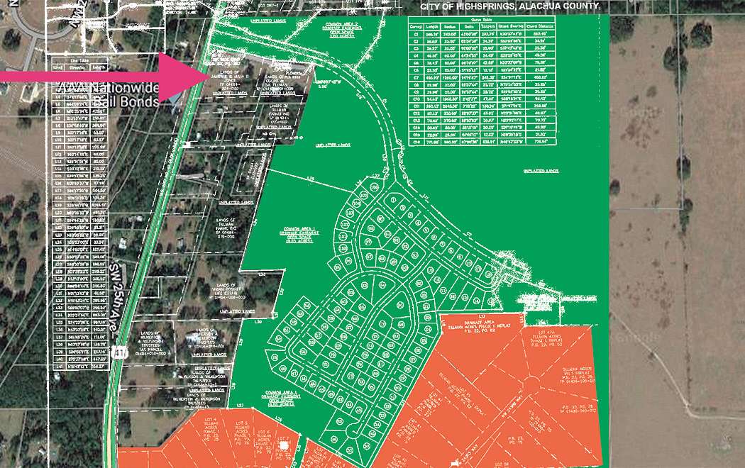 2.87 Acres of Commercial Land for Sale in High Springs, Florida