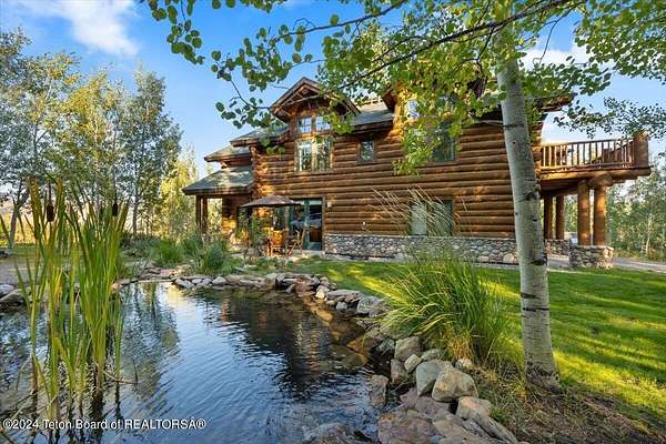 7.24 Acres of Residential Land with Home for Sale in Wilson, Wyoming