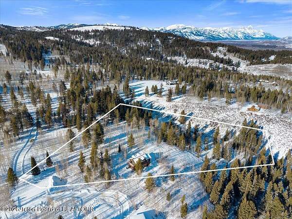 7.24 Acres of Residential Land with Home for Sale in Wilson, Wyoming