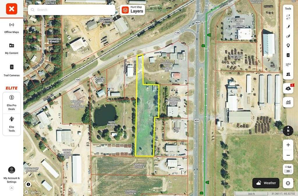 3 Acres of Commercial Land for Sale in Headland, Alabama