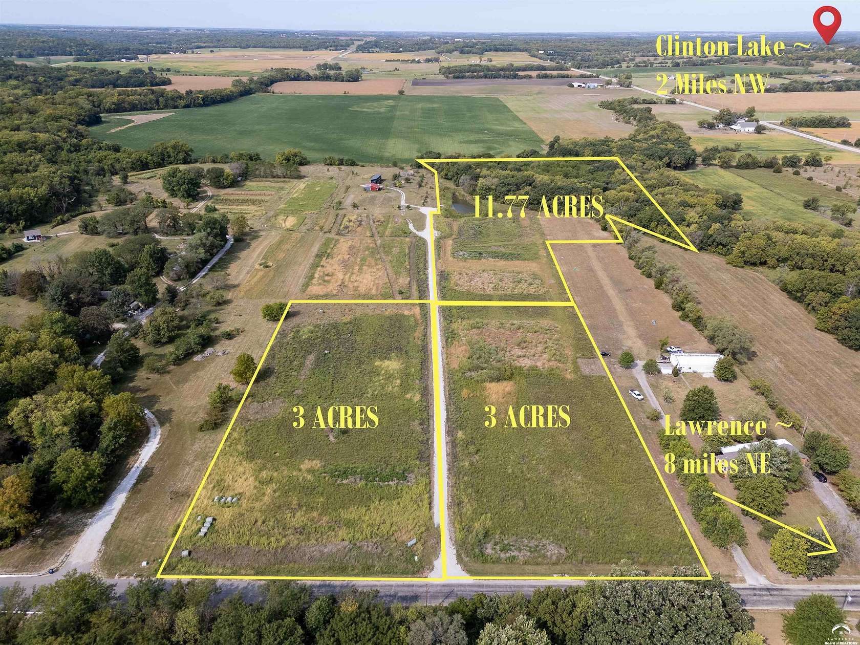 1 Acre of Land for Sale in Lawrence, Kansas