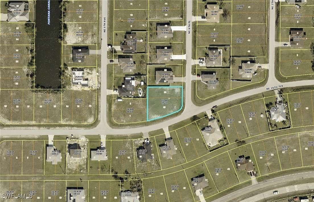 0.299 Acres of Residential Land for Sale in Cape Coral, Florida