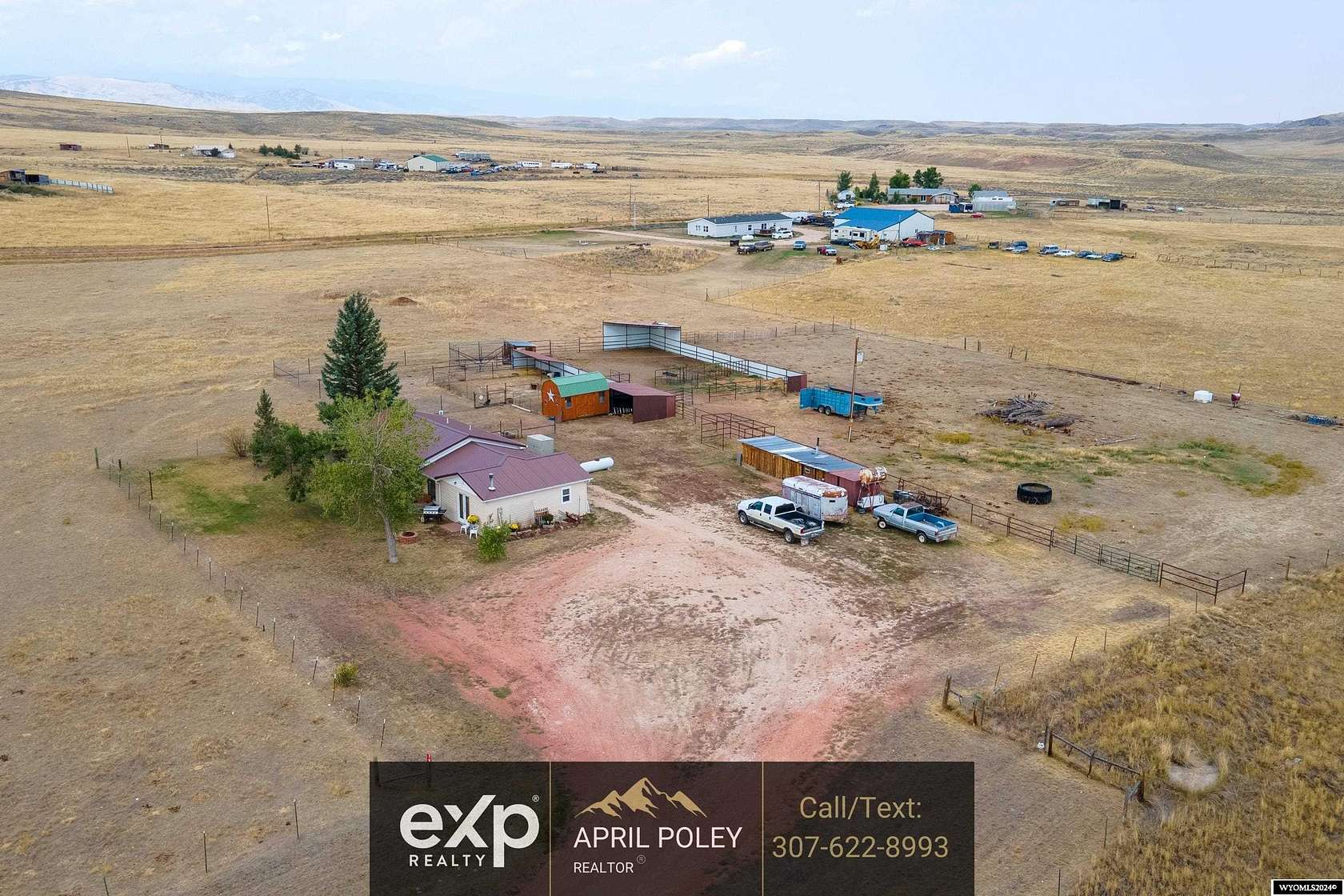 5.09 Acres of Land with Home for Sale in Buffalo, Wyoming