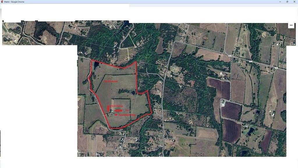 116.39 Acres of Recreational Land & Farm for Sale in Sherman, Texas