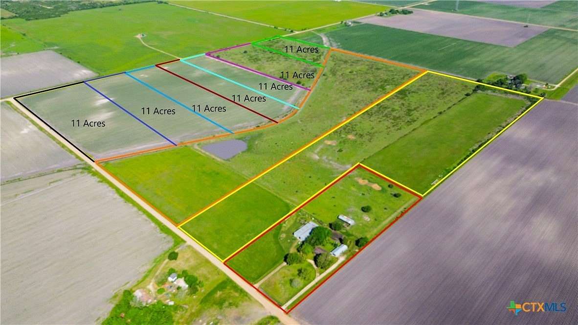 11 Acres of Agricultural Land for Sale in Louise, Texas