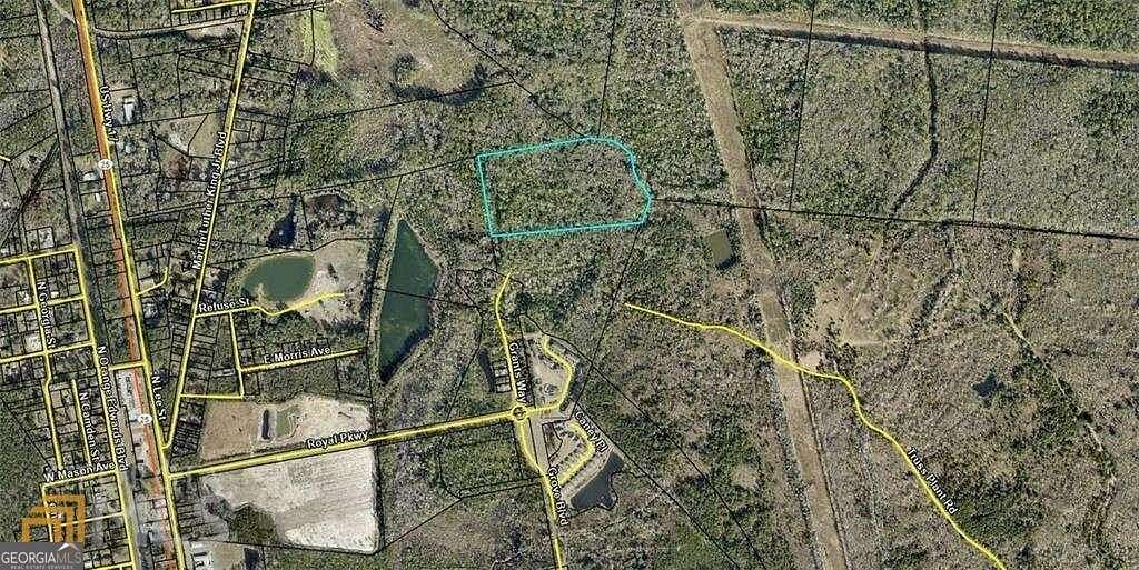 25 Acres of Recreational Land for Sale in Kingsland, Georgia