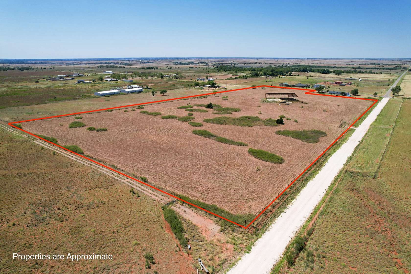 18.07 Acres of Land for Sale in Sayre, Oklahoma