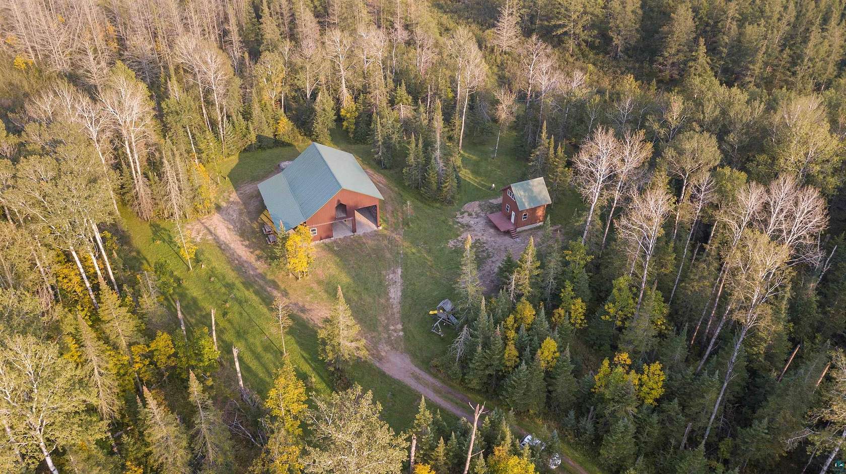 130 Acres of Recreational Land with Home for Sale in Canyon, Minnesota