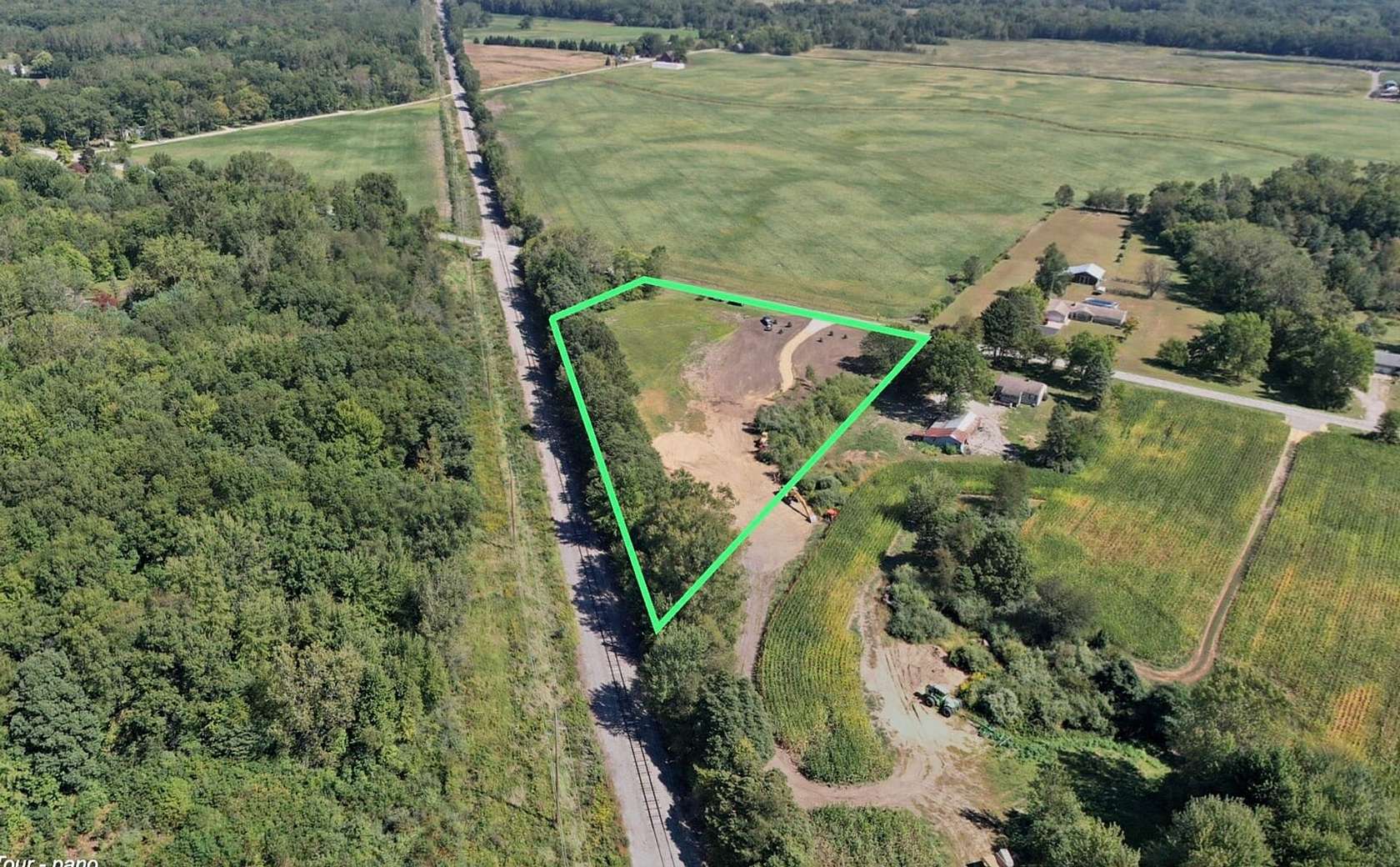 3.9 Acres of Land for Sale in Petersburg, Michigan