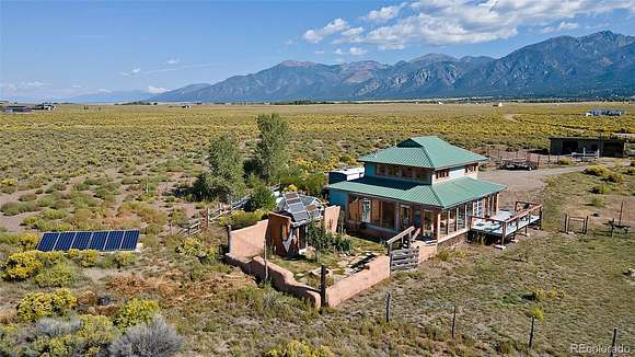 5.39 Acres of Land with Home for Sale in Crestone, Colorado