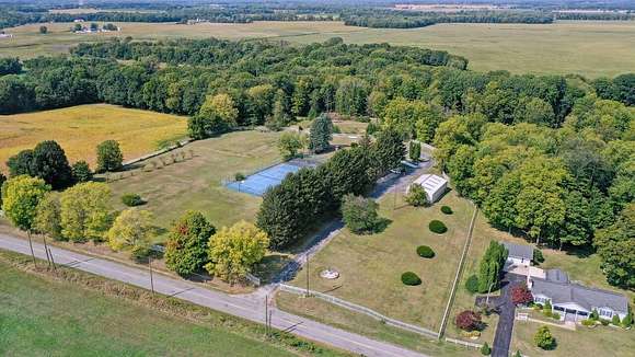 18 Acres of Land with Home for Sale in Three Oaks, Michigan