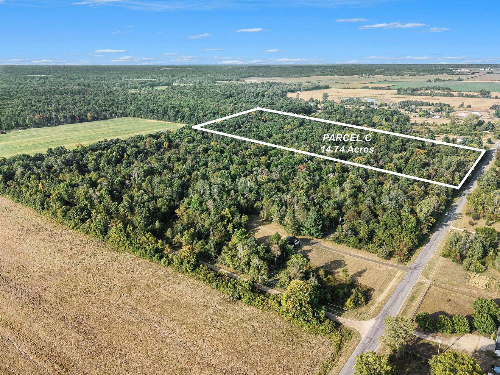 14.74 Acres of Land for Sale in Fennville, Michigan