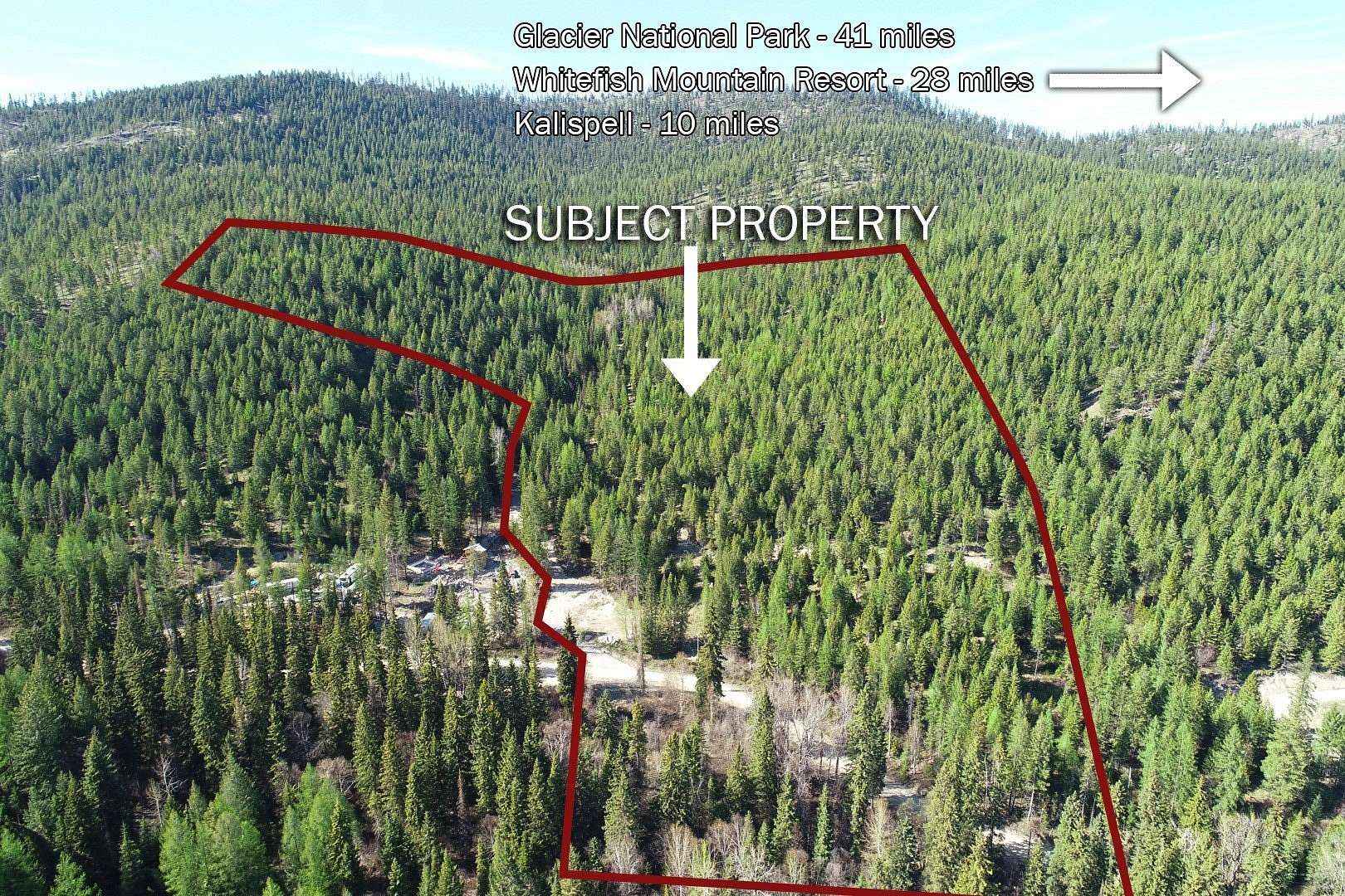 28.03 Acres of Agricultural Land for Sale in Kalispell, Montana