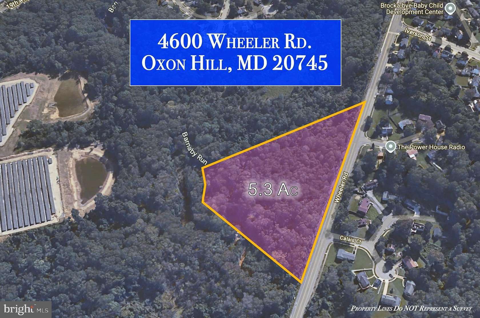 5.3 Acres of Land for Sale in Oxon Hill, Maryland