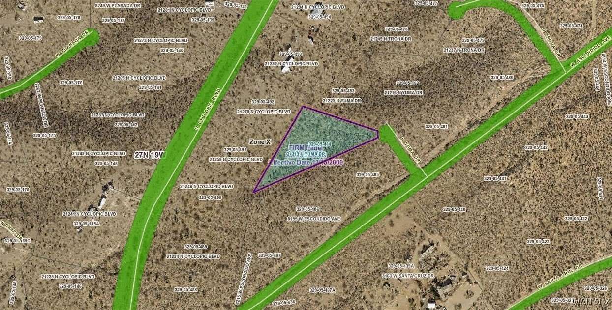 1.13 Acres of Residential Land for Sale in White Hills, Arizona