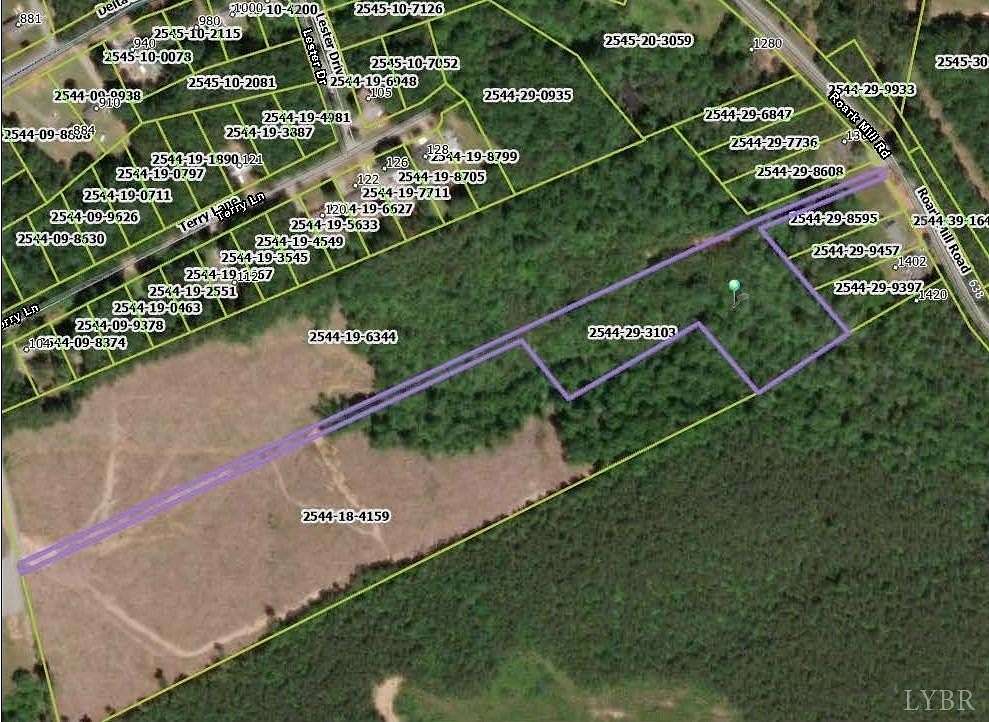 12.54 Acres of Land for Sale in Hurt, Virginia