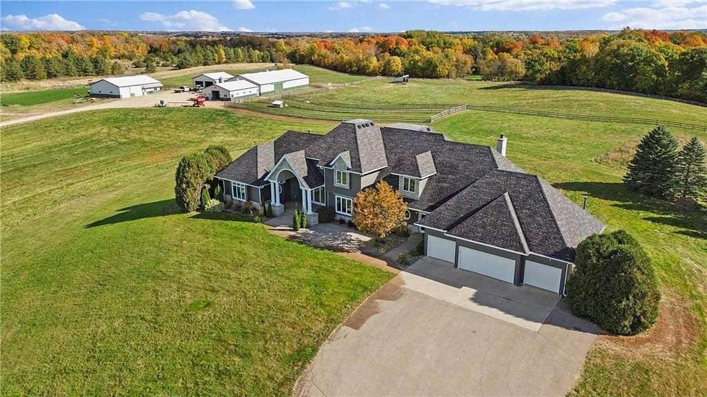 69.5 Acres of Agricultural Land with Home for Sale in Delano, Minnesota