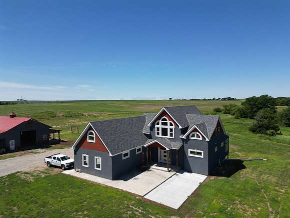 20 Acres of Recreational Land with Home for Sale in Highland, Kansas