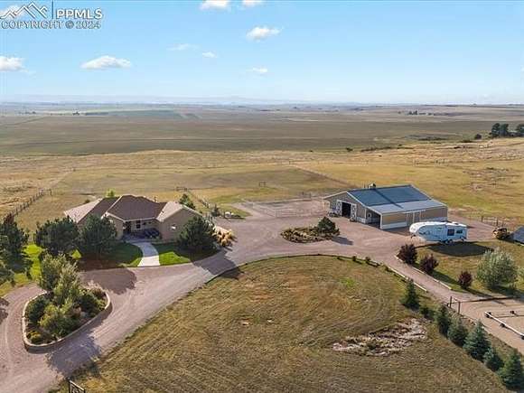 10.23 Acres of Land with Home for Sale in Elbert, Colorado