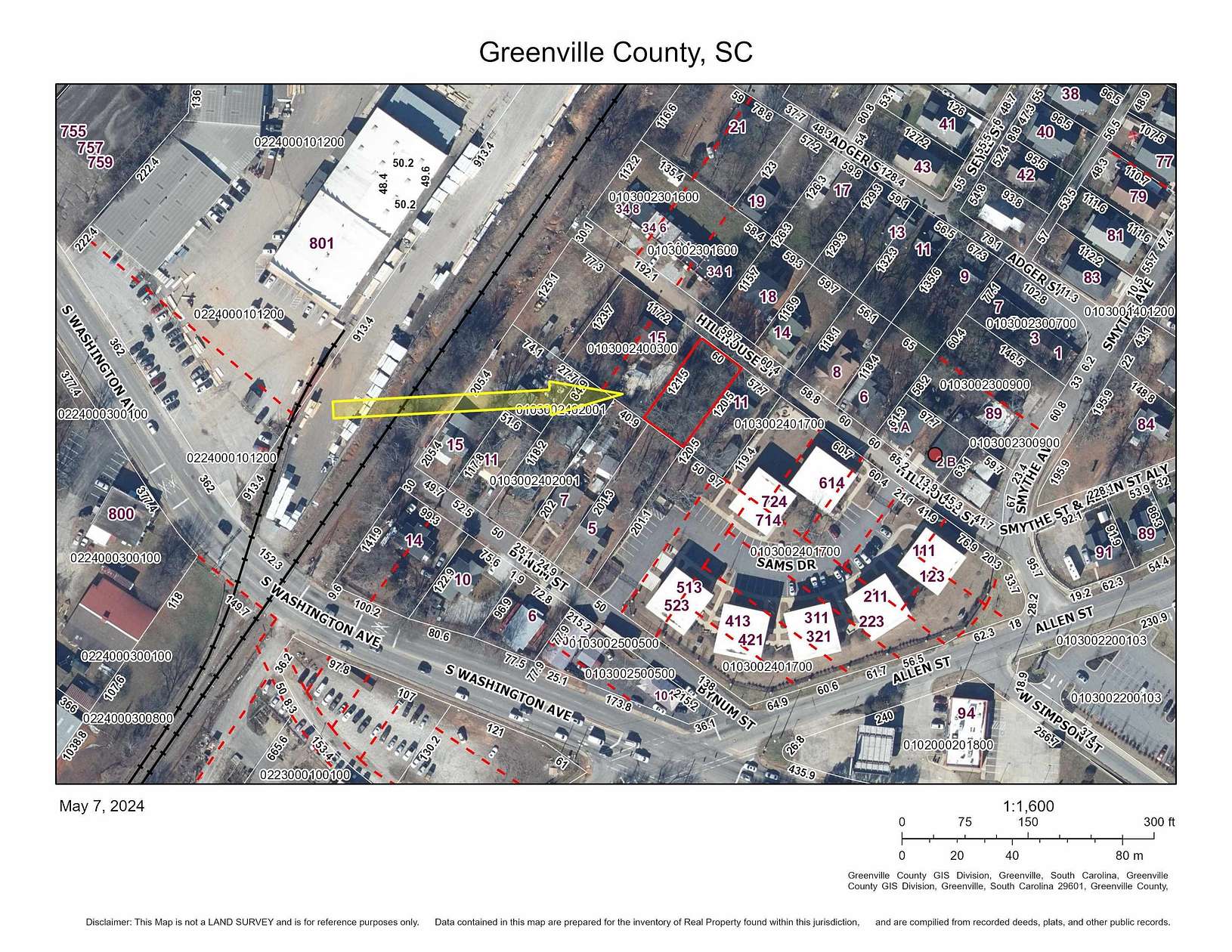 0.17 Acres of Residential Land for Sale in Greenville, South Carolina