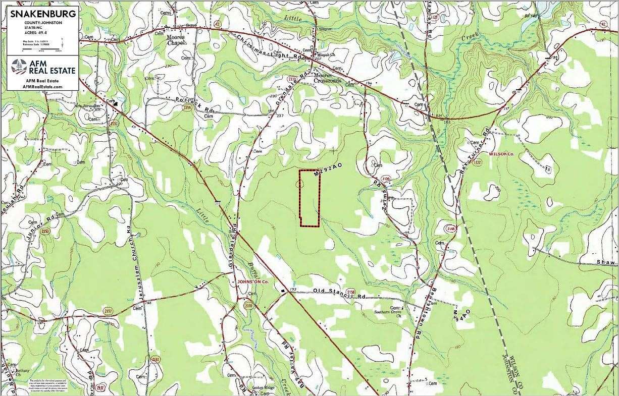 49.4 Acres of Recreational Land for Sale in Kenly, North Carolina