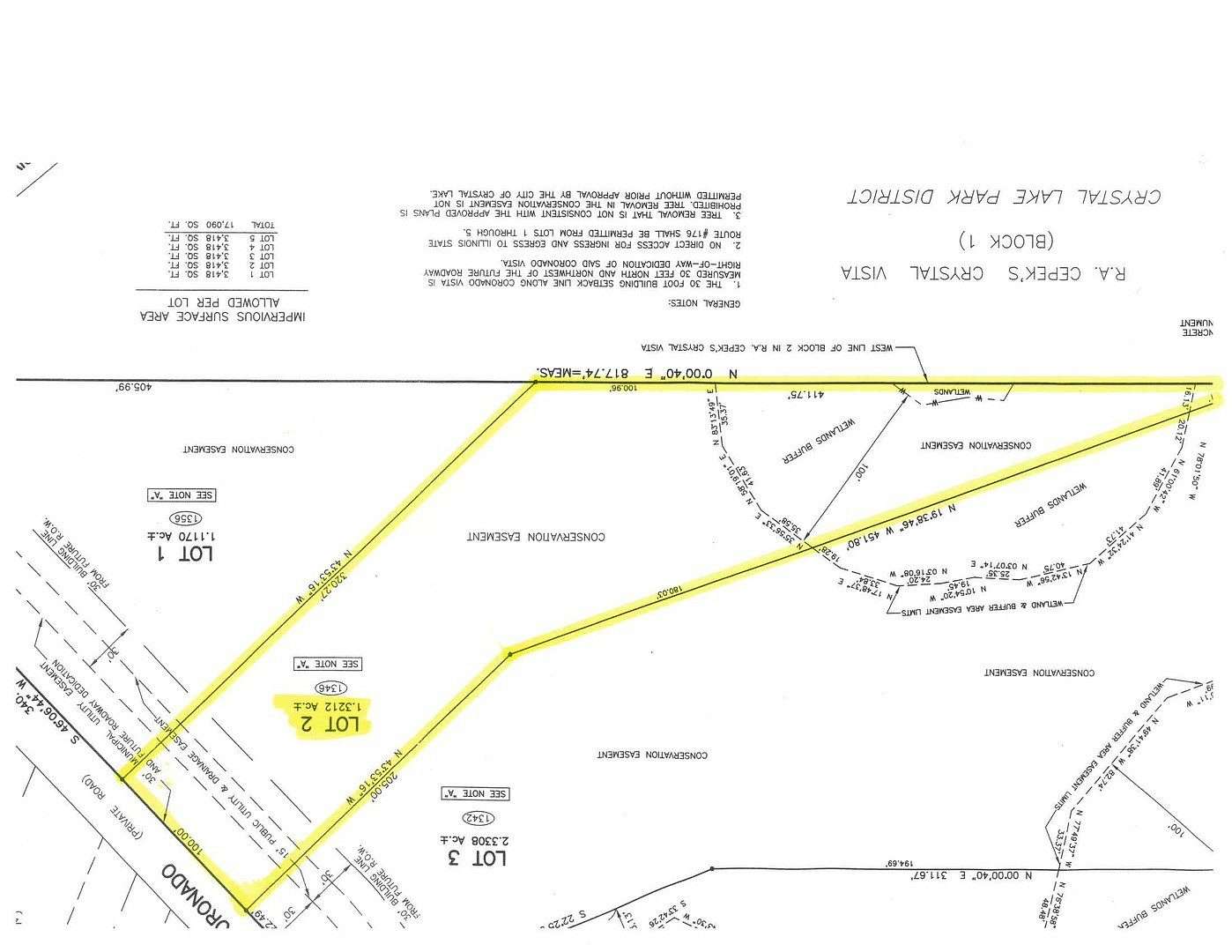 1.32 Acres of Residential Land for Sale in Crystal Lake, Illinois