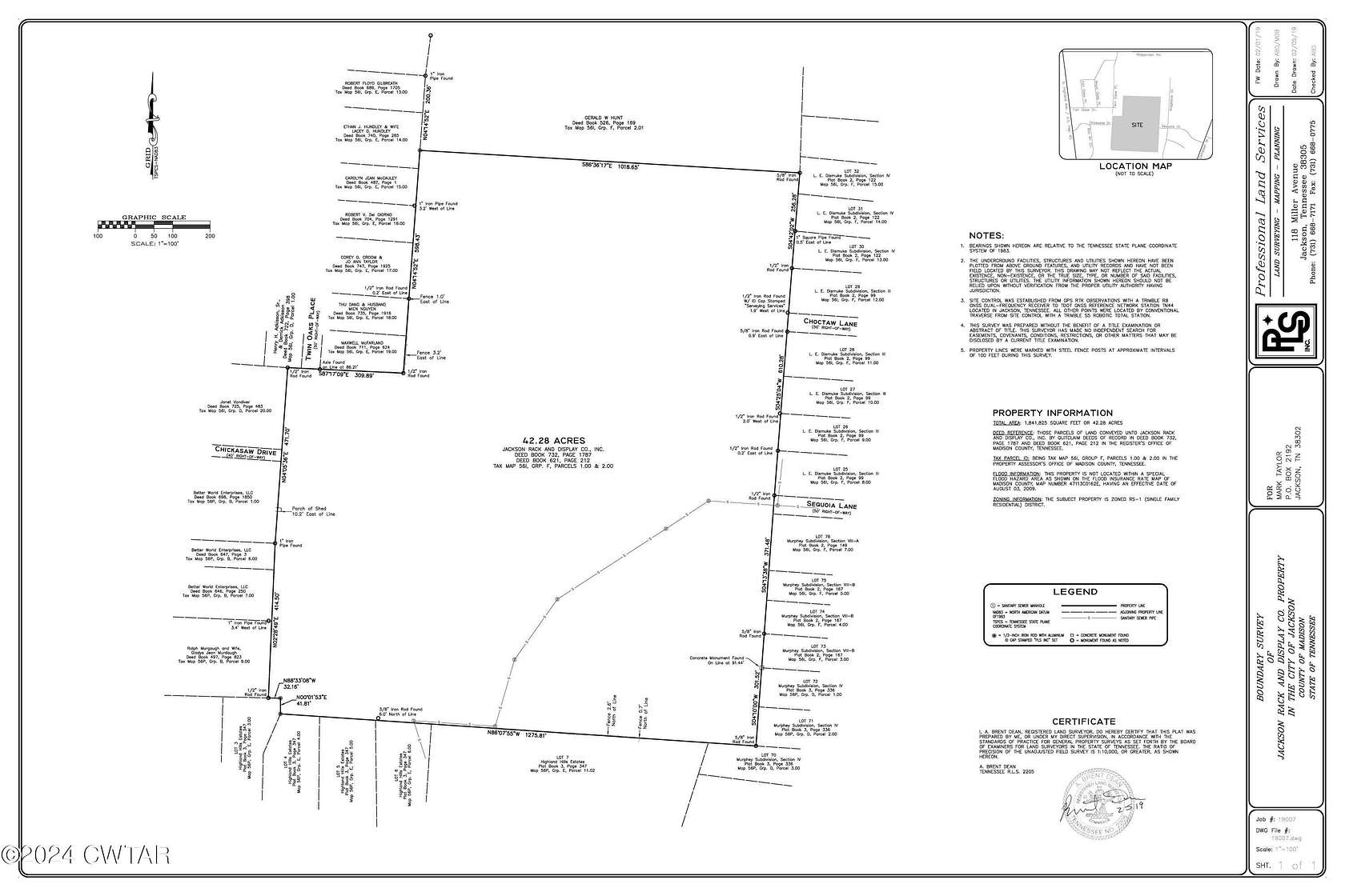 42.28 Acres of Agricultural Land for Sale in Jackson, Tennessee