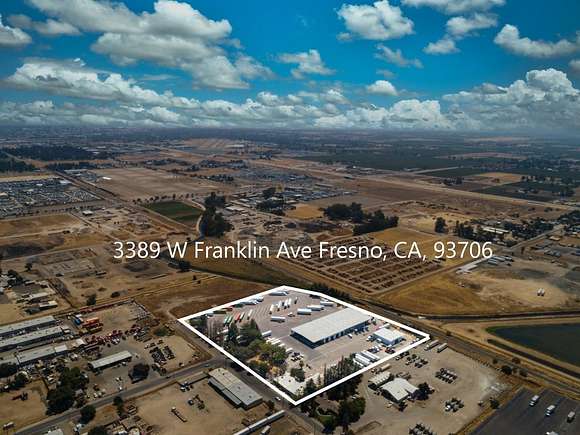 9.06 Acres of Improved Commercial Land for Sale in Fresno, California