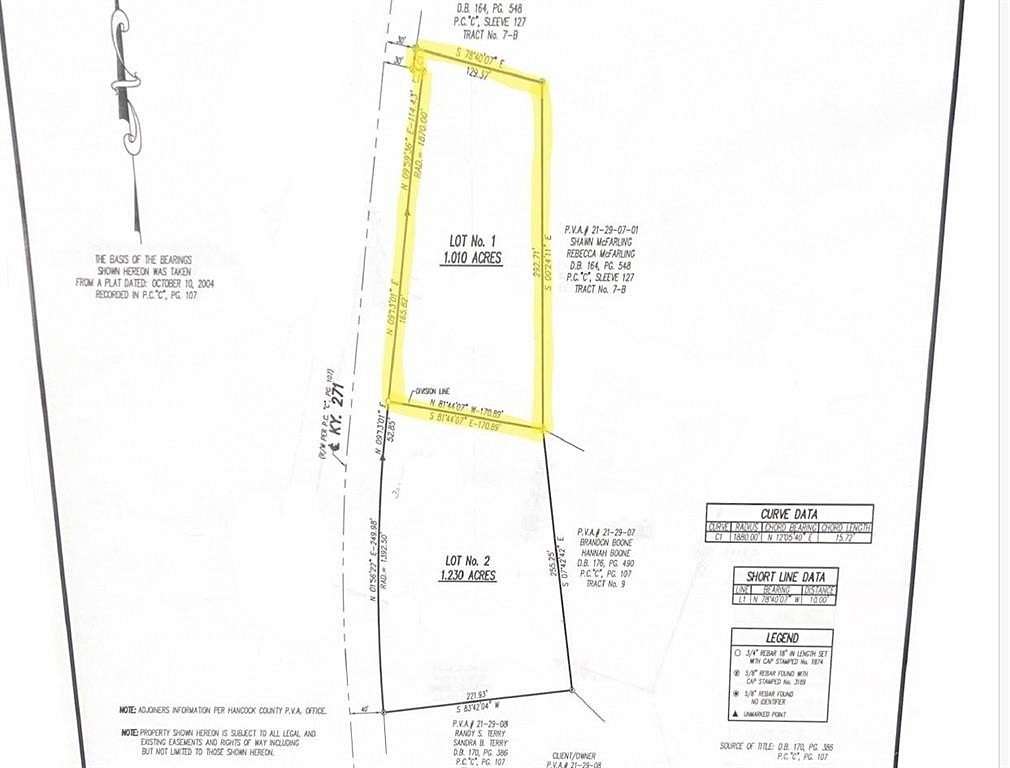 Land for Sale in Lewisport, Kentucky