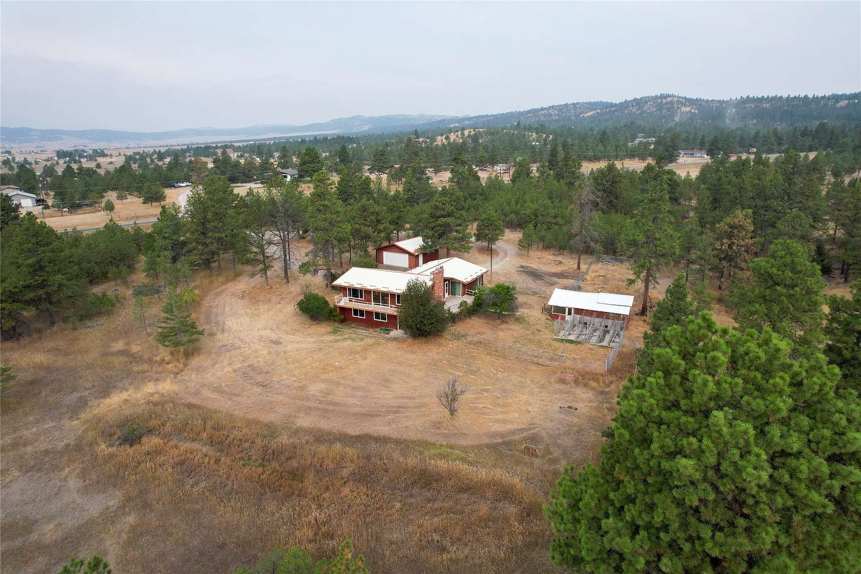 13.09 Acres of Land with Home for Sale in Helena, Montana