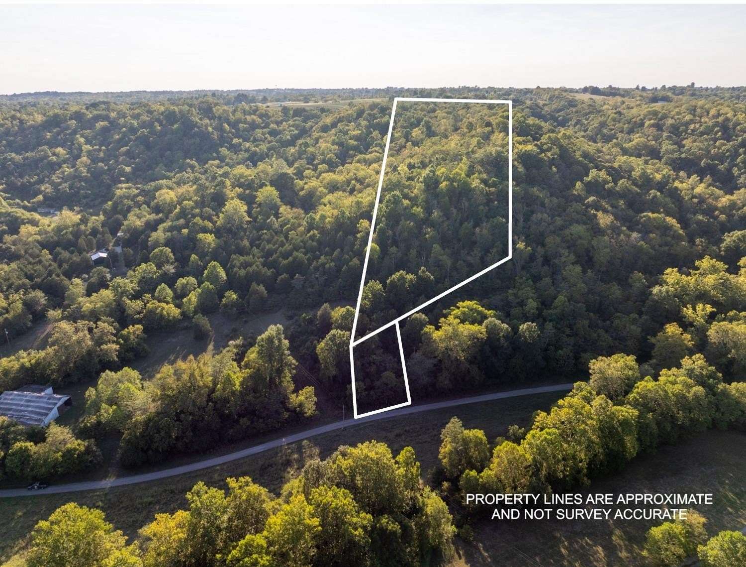 26.21 Acres of Recreational Land for Sale in Rising Sun, Indiana