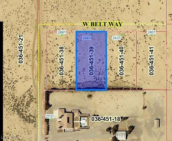 1.1 Acres of Land for Sale in Pahrump, Nevada