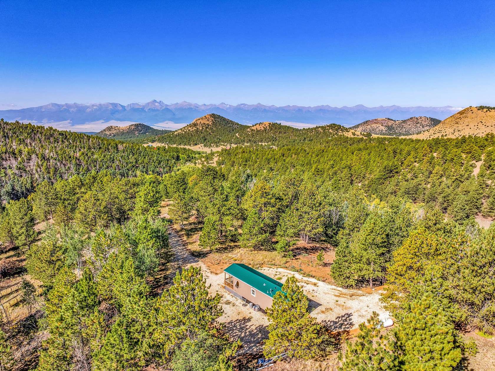 40 Acres of Recreational Land with Home for Sale in Westcliffe, Colorado