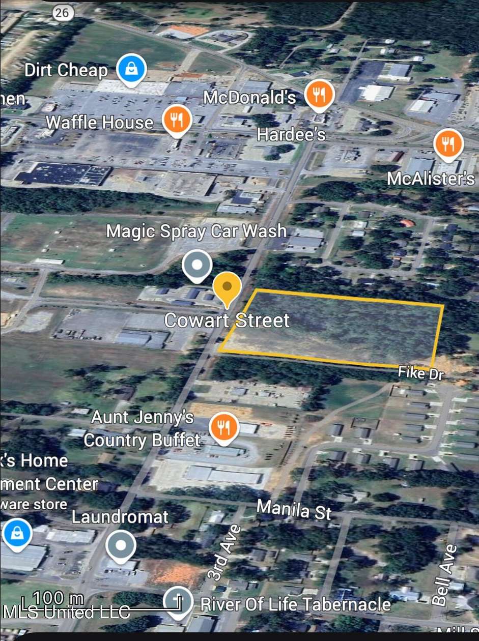 4.43 Acres of Commercial Land for Sale in Lucedale, Mississippi