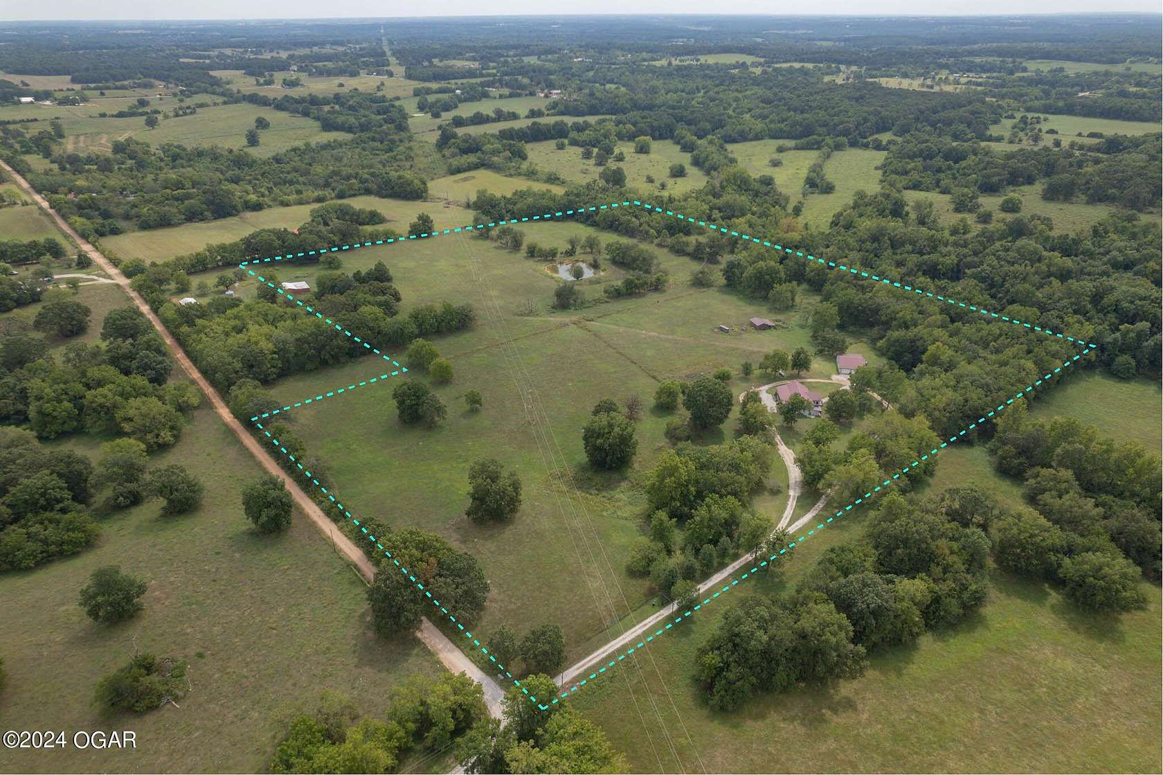 37 Acres of Land with Home for Sale in Neosho, Missouri