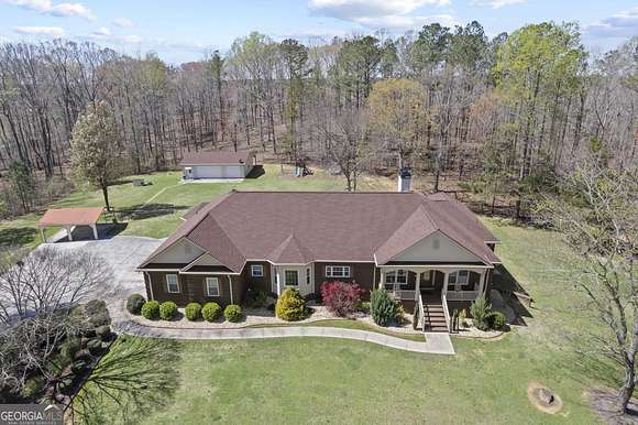 30.5 Acres of Recreational Land with Home for Sale in Chattahoochee Hills, Georgia