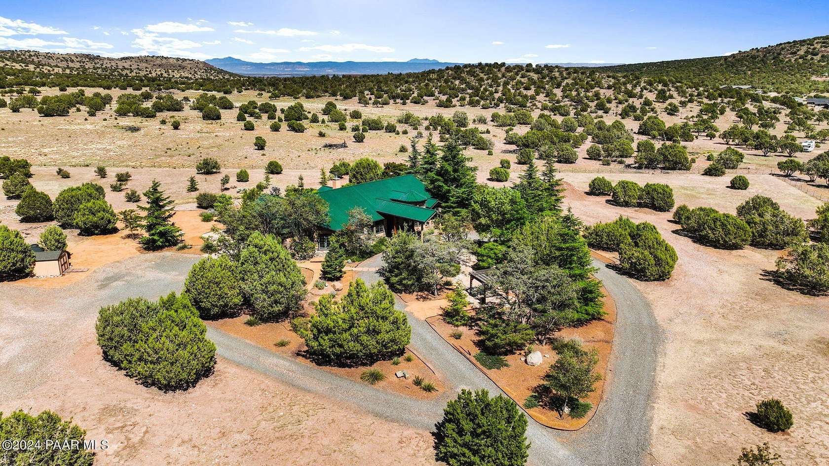 8 Acres of Land with Home for Sale in Prescott, Arizona