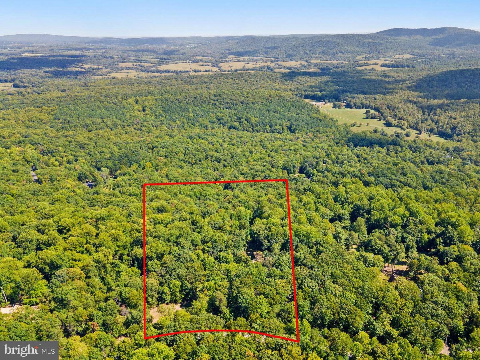 11.01 Acres of Land with Home for Sale in Marshall, Virginia