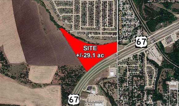 29.1 Acres of Commercial Land for Sale in Midlothian, Texas