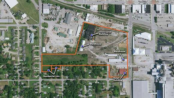 14.66 Acres of Mixed-Use Land for Sale in Shawnee, Oklahoma