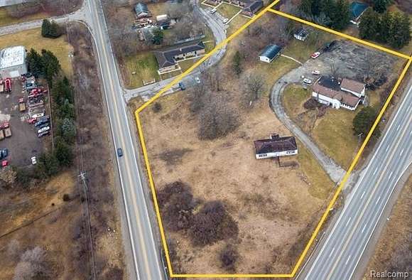 4 Acres of Commercial Land for Sale in Davisburg, Michigan