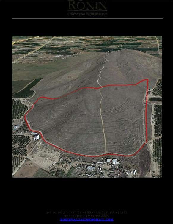 46.5 Acres of Land for Sale in Porterville, California
