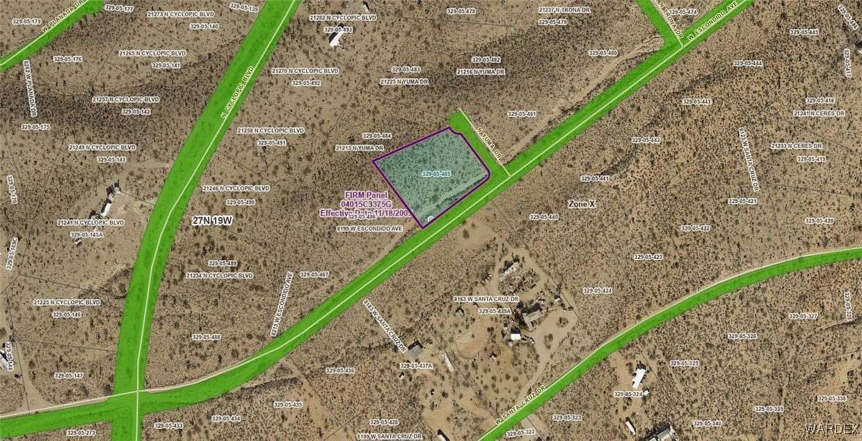 1.08 Acres of Residential Land for Sale in White Hills, Arizona